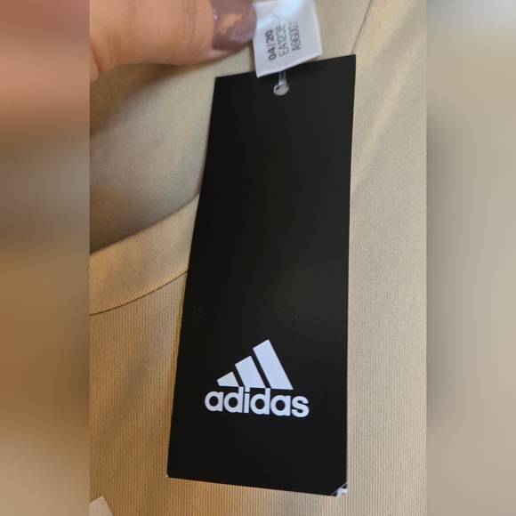 Adidas Tan Long Sleeve Shirt - Picture 5 of 7